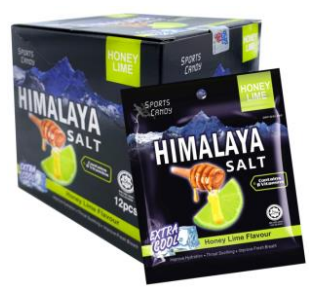 Himalaya Salt Mint Candy-Honey LimeFlv 15gx12