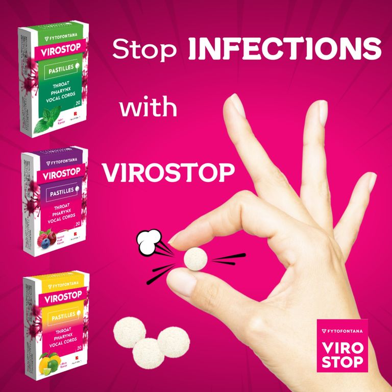 Virostop 水果糖 (森林水果)